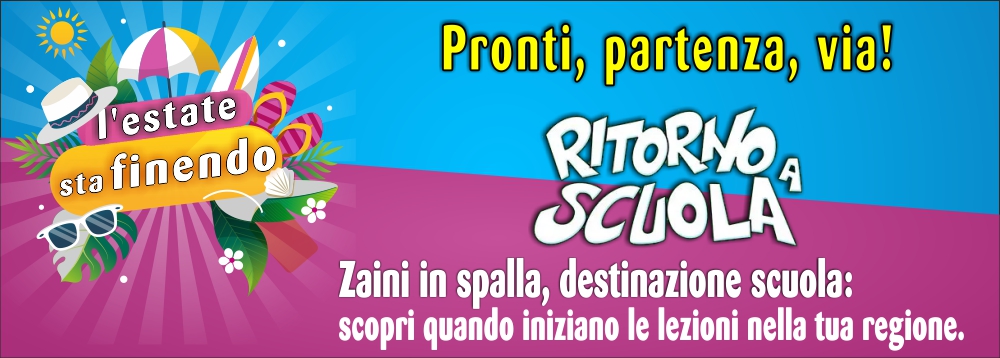 banner ritorno a scuola